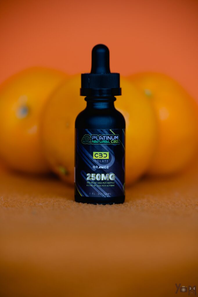 250 mg CBD Orange Isolate